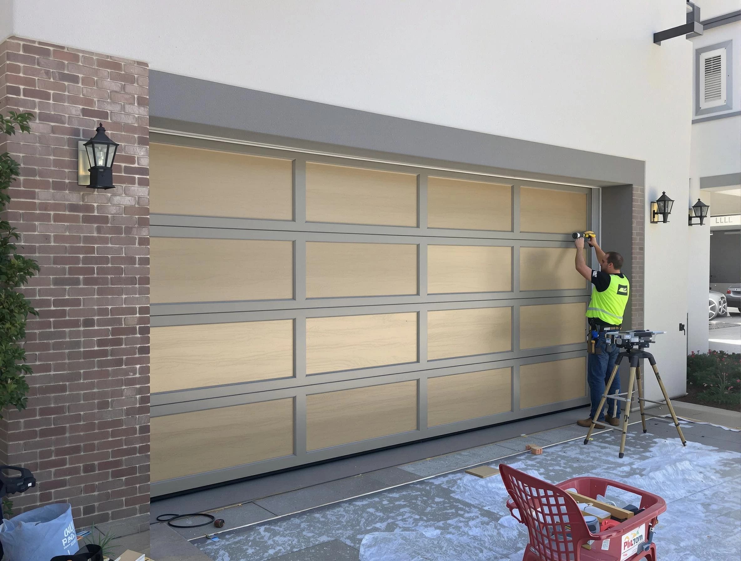 Garage door replacement service by Tewksbury Garage Door Repair in Tewksbury
