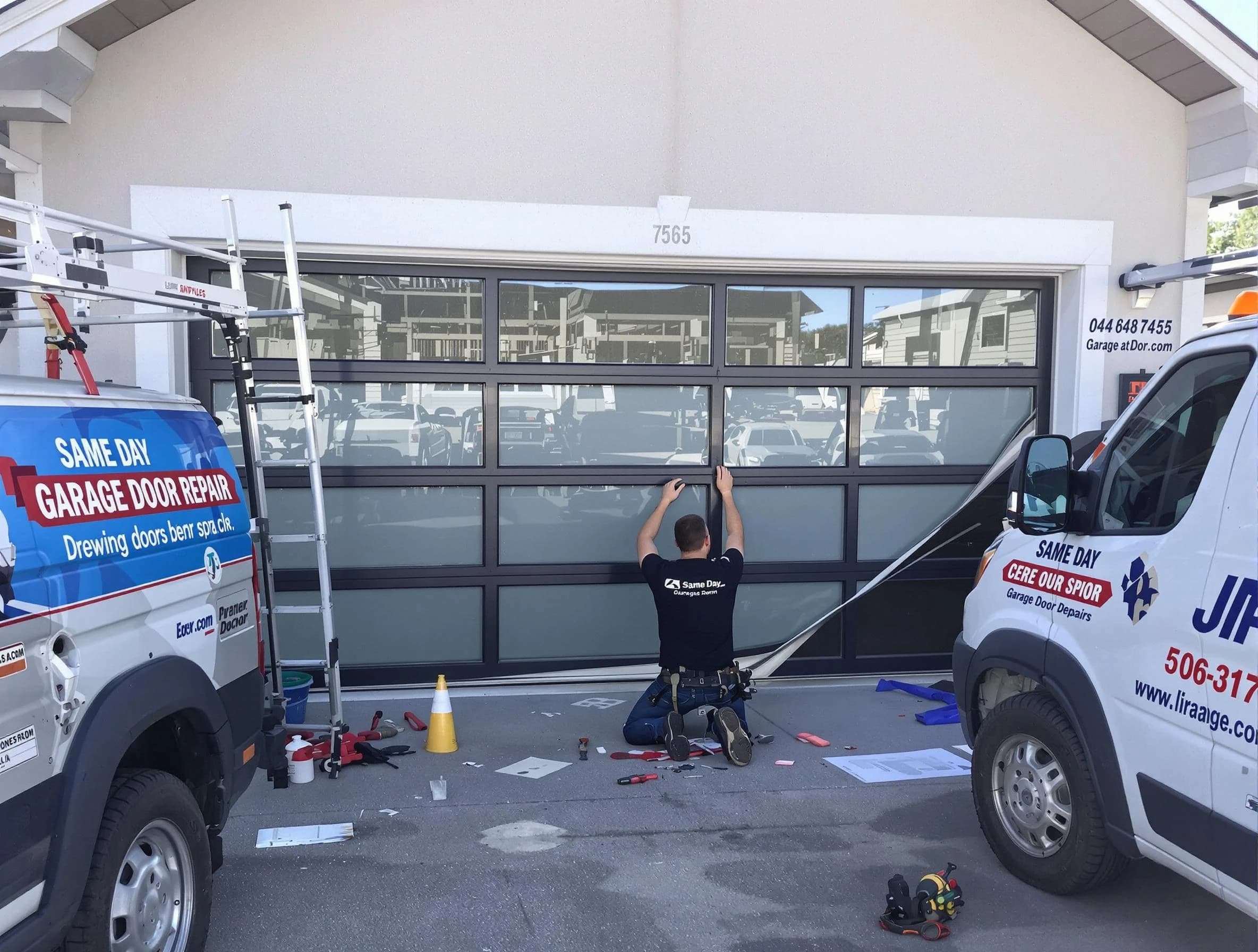 Tewksbury Garage Door Repair providing same-day garage door repair in Tewksbury