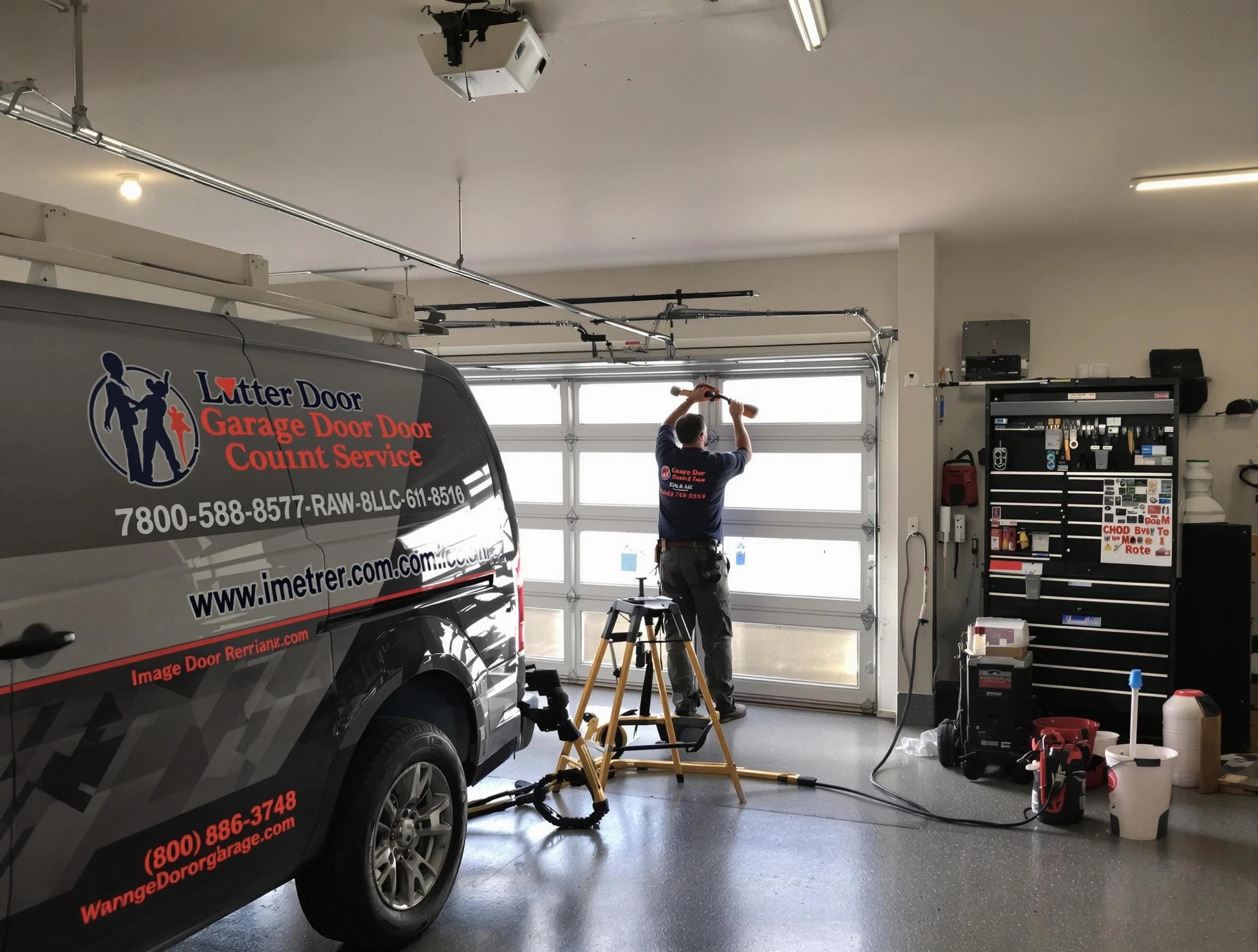 Tewksbury Garage Door Repair rapid response team performing same-day repair in Tewksbury