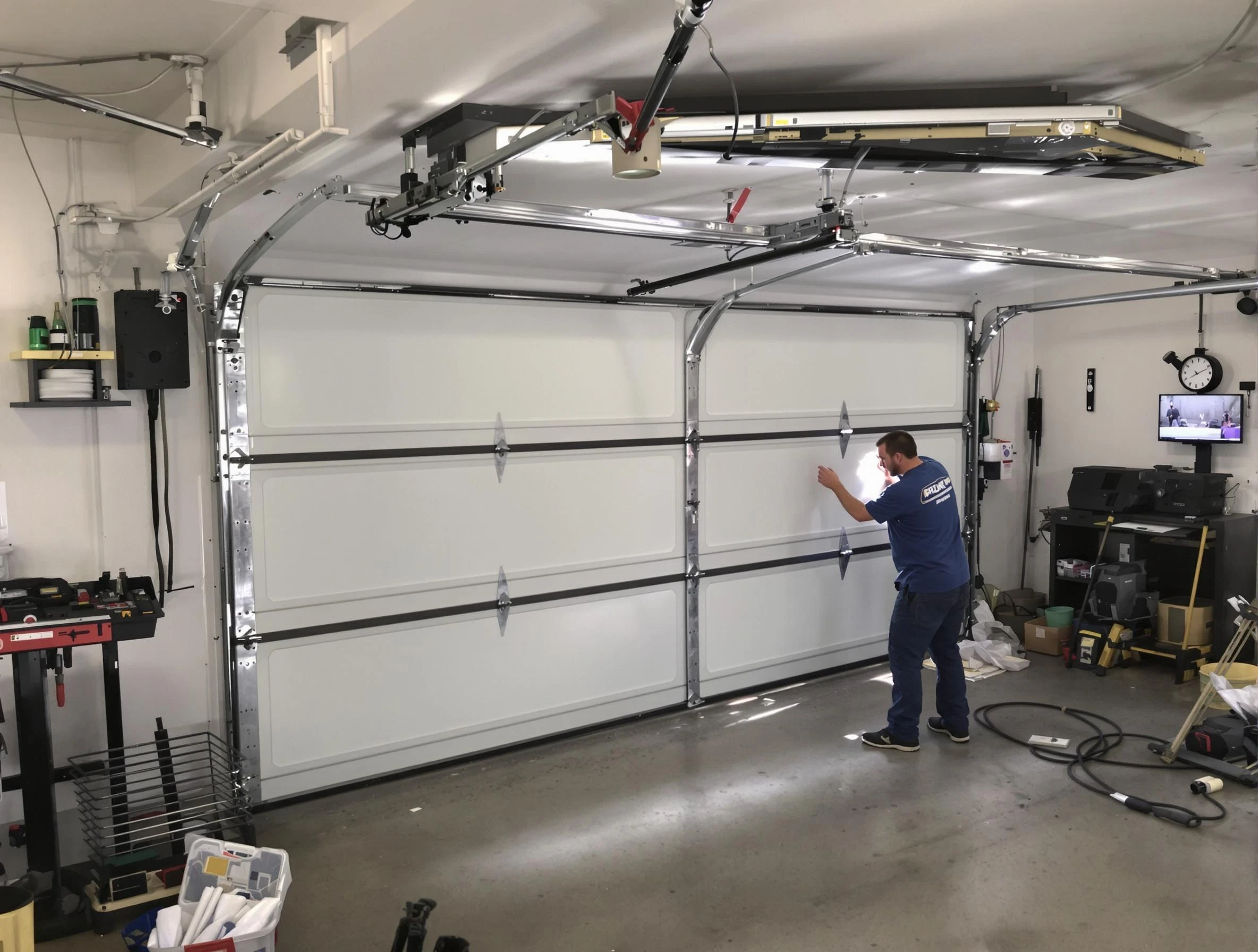 Professional garage door repair service by Tewksbury Garage Door Repair in Tewksbury