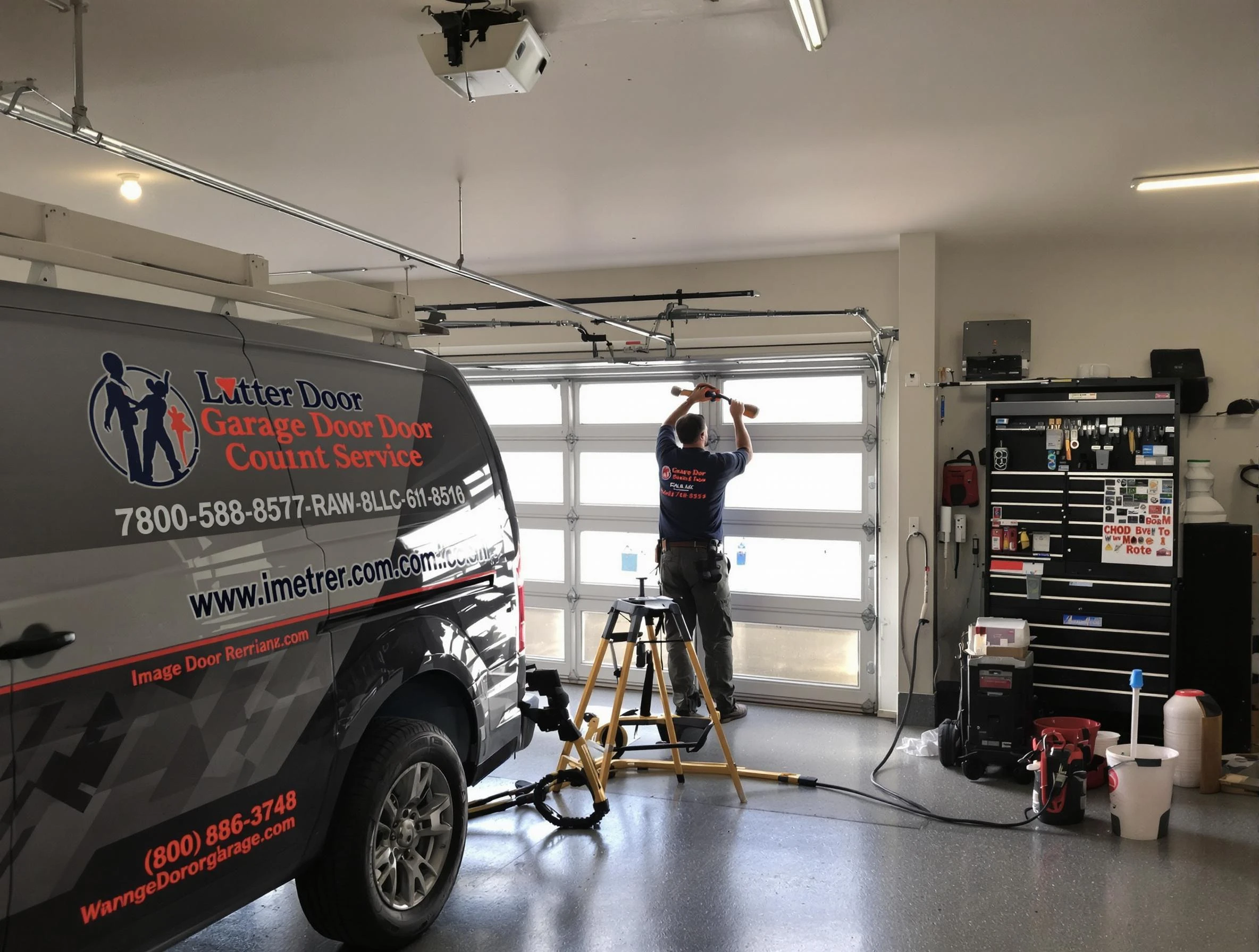 Tewksbury Garage Door Repair rapid response team performing same-day repair in Tewksbury